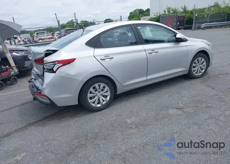 2020 Hyundai Accent Se/Sel из США, поврежденный, VIN 3KPC24A67LE119662